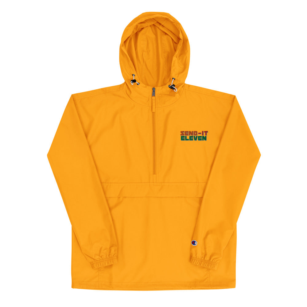 Send It Eleven Embroidered Champion Packable Jacket