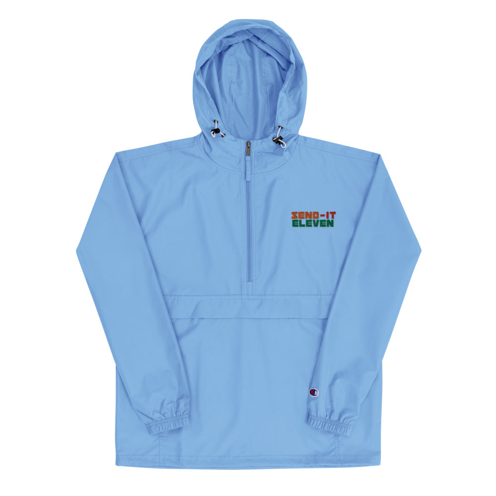 Send It Eleven Embroidered Champion Packable Jacket