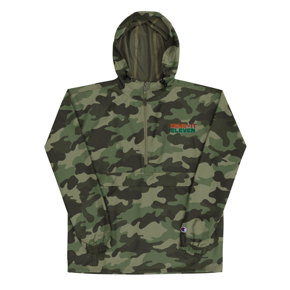 Send It Eleven Embroidered Champion Packable Jacket