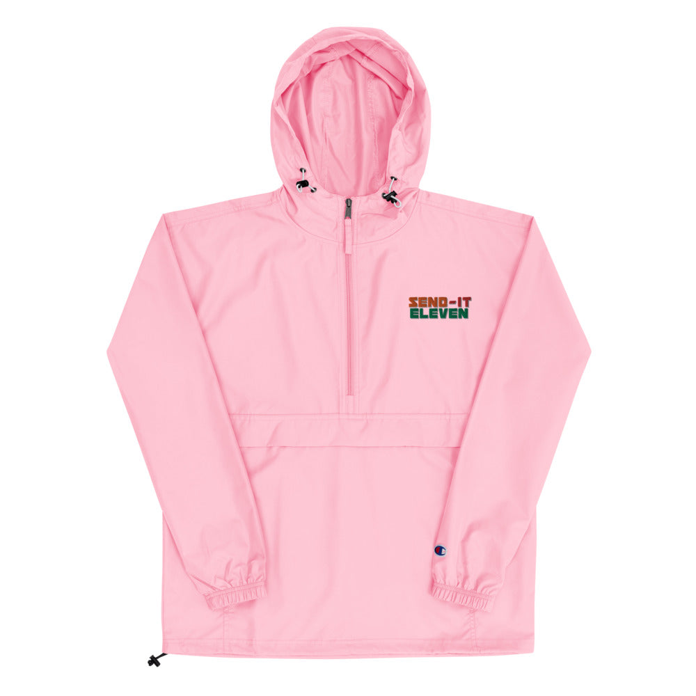Send It Eleven Embroidered Champion Packable Jacket