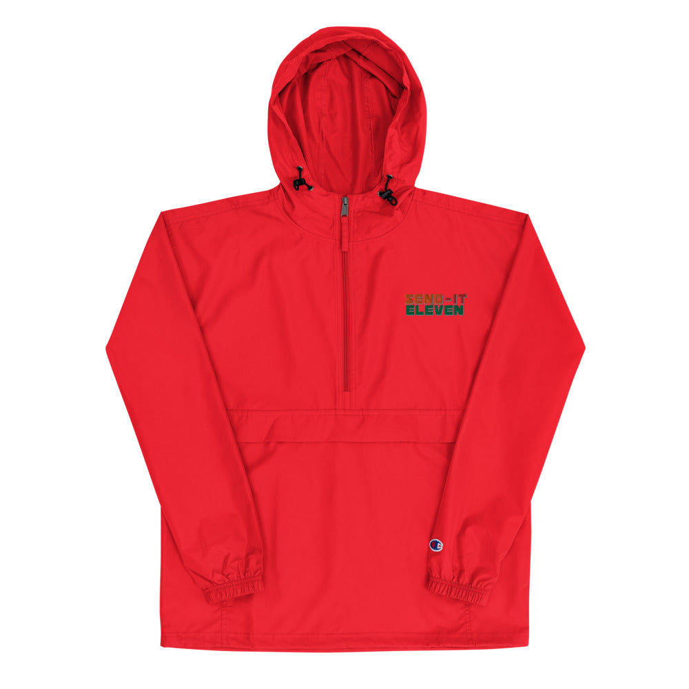 Send It Eleven Embroidered Champion Packable Jacket