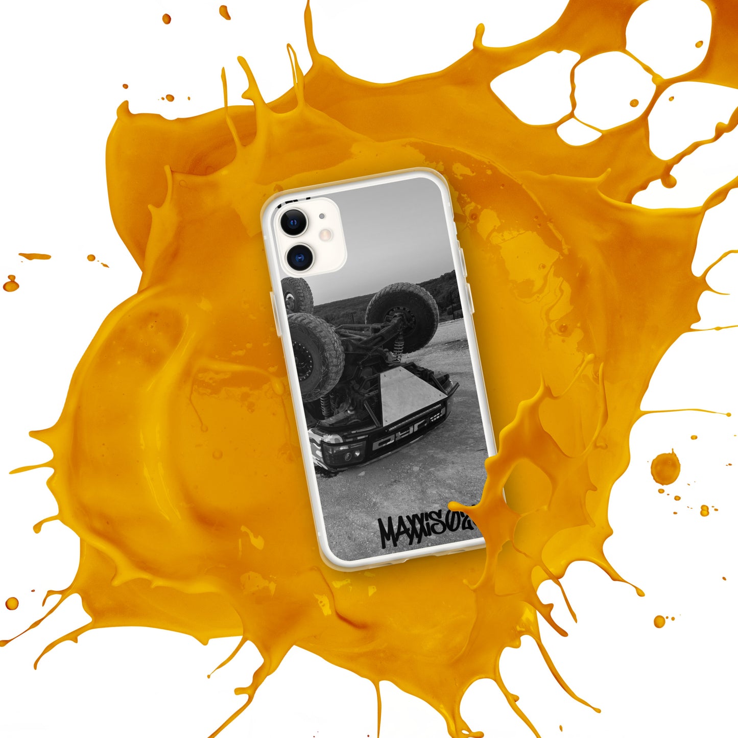 Upside down Bronco iPhone case