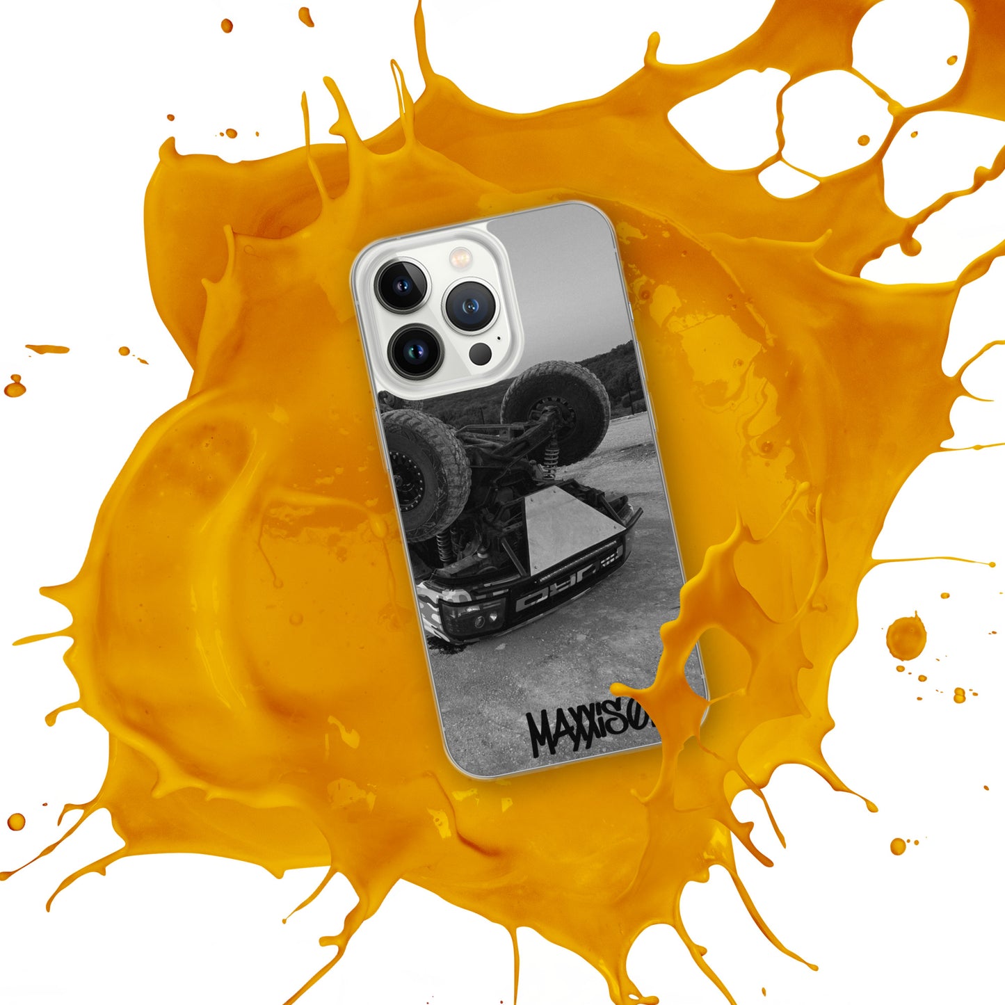 Upside down Bronco iPhone case