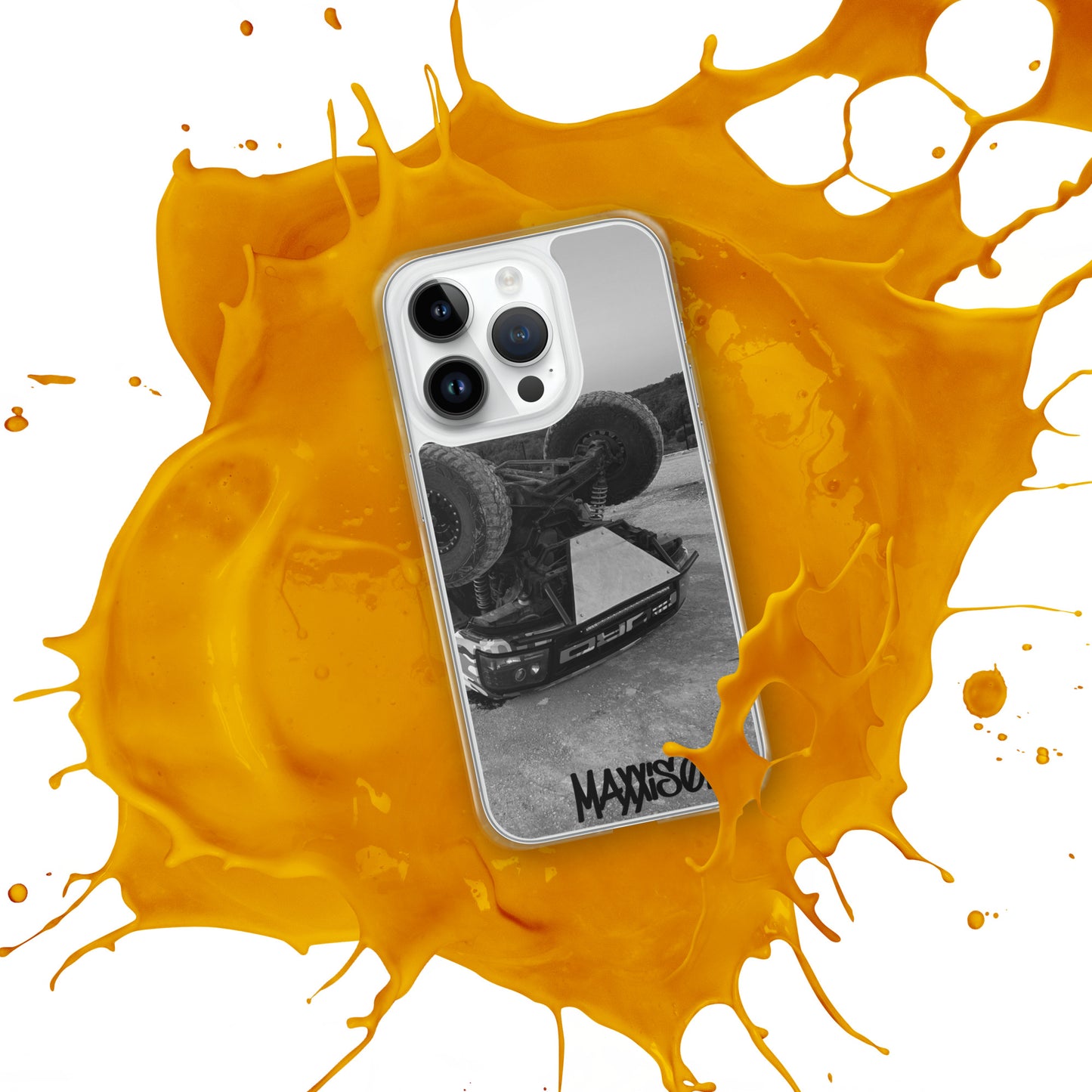 Upside down Bronco iPhone case