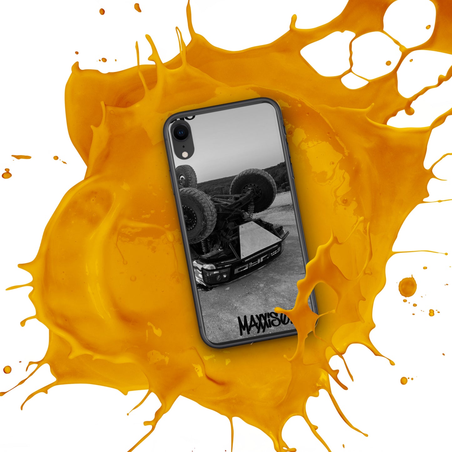 Upside down Bronco iPhone case