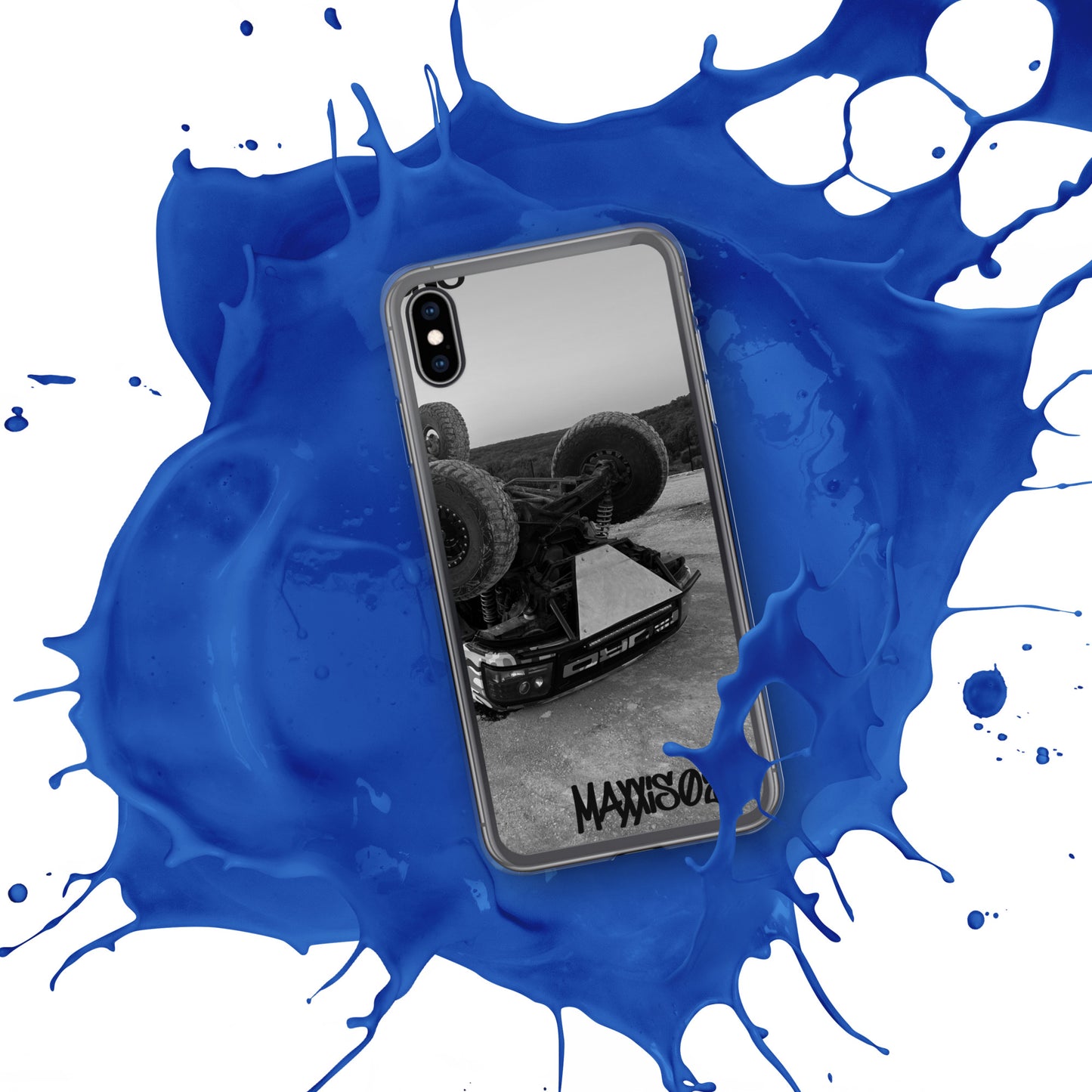 Upside down Bronco iPhone case