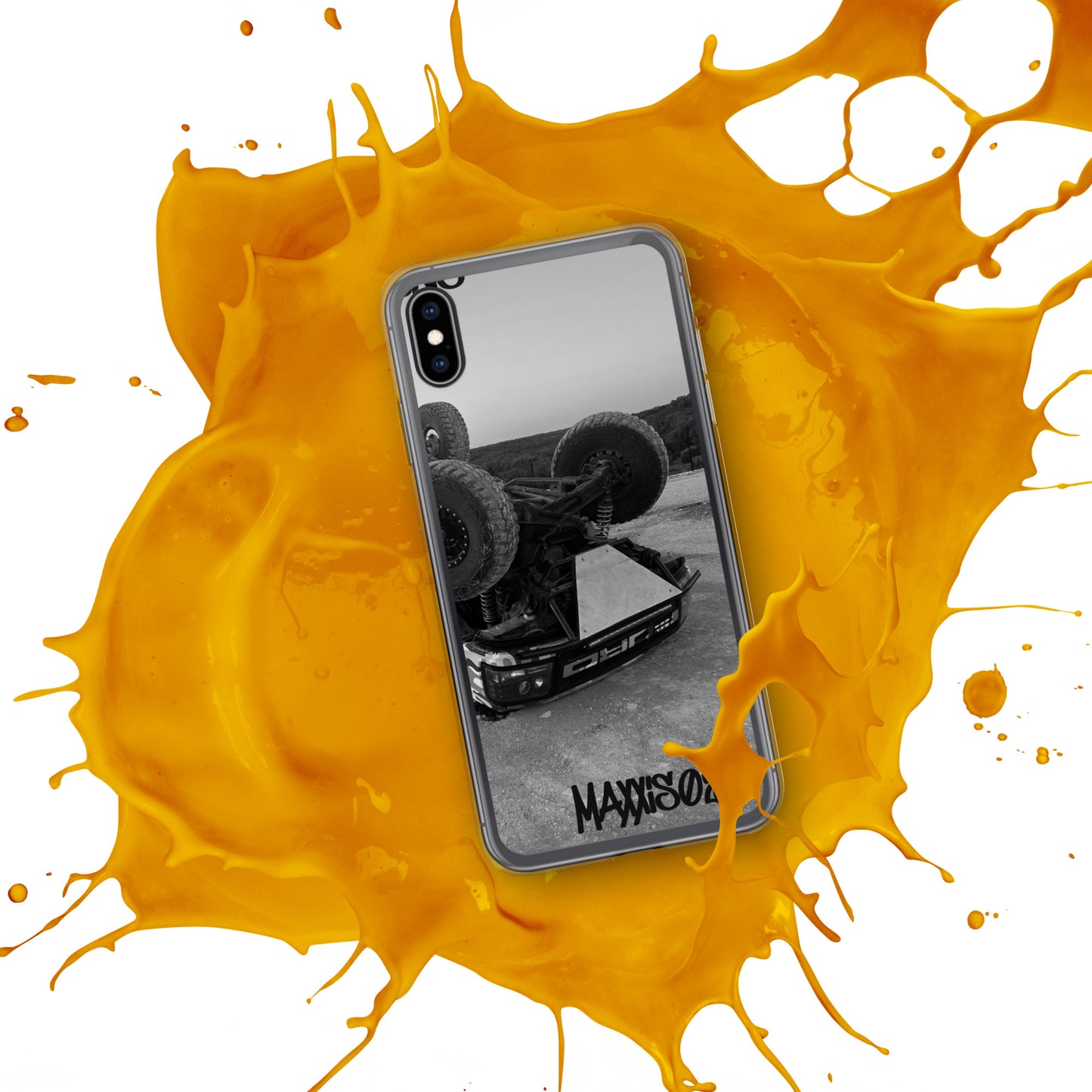 Upside down Bronco iPhone case